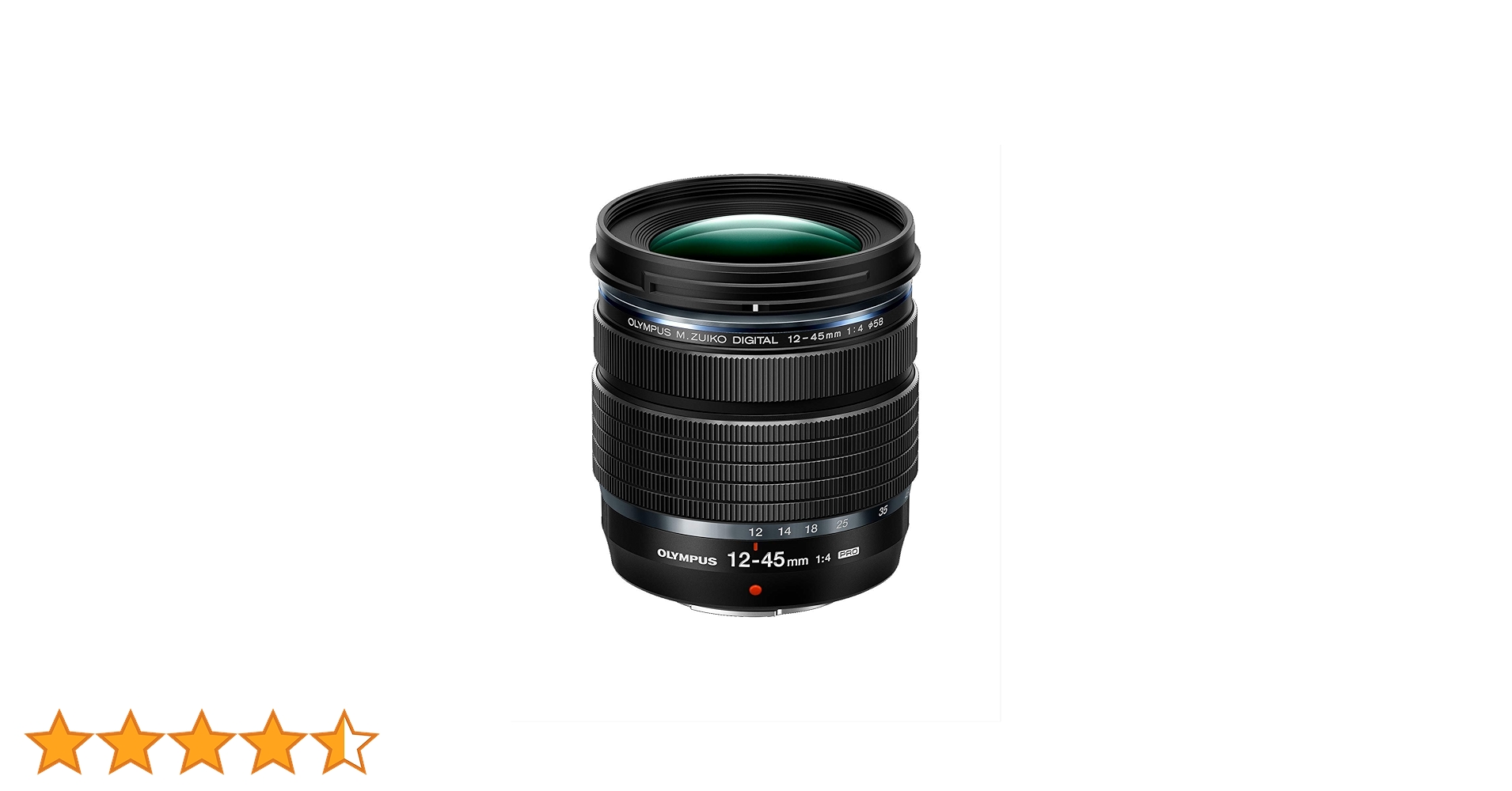 OLYMPUS - okappakurodenwa M.ZUIKO PRO 12-45mm OM System M.Zuiko Pro 12-45mm f/4 ED Lens | Henry's